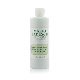 MARIO BADESCU - Cleansing Milk With Carnation & Rice Oil - For Dry/ Sensitive Skin Types 01018 472ml/16oz