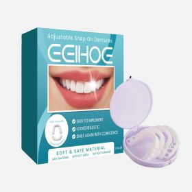 EELHOE Adjustable Buckle Denture, Temporary Fillings Interdental Fillings Orthodontic Denture Kits (Option: 2PCS)